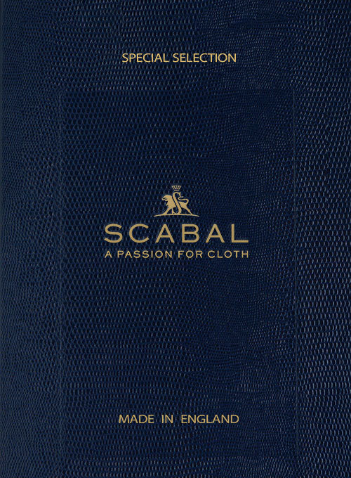 Scabal Bariga Black Wool Cashmere Jacket - Image 4