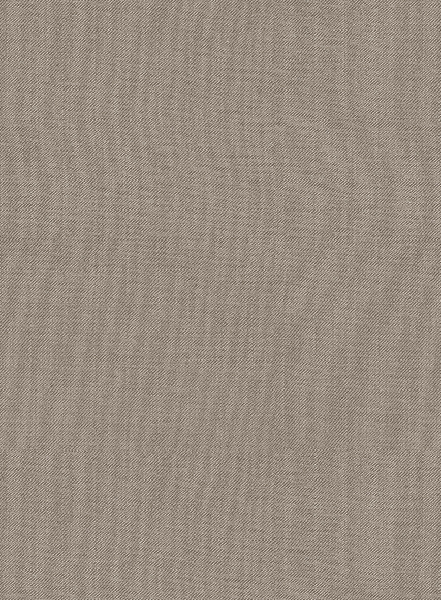 Scabal Boston Khaki Wool Pants - Image 3