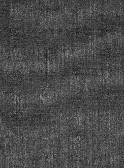 Scabal Carbon Gray Wool Pants - Image 2