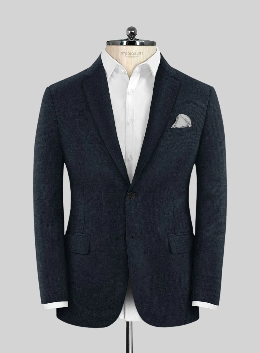 Scabal CEO Blue Wool Suit - Image 2