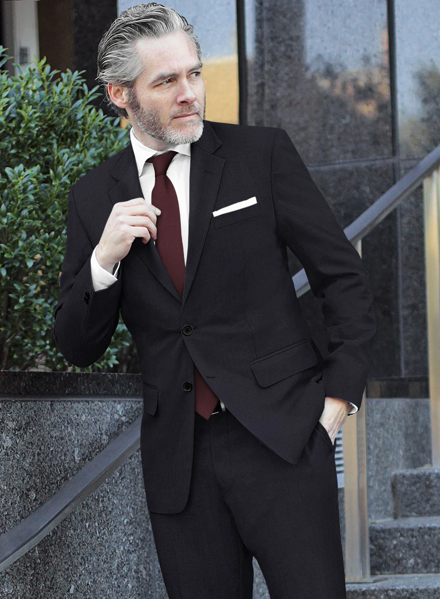 Scabal Ceslas Midnight Blue Wool Jacket - Image 2
