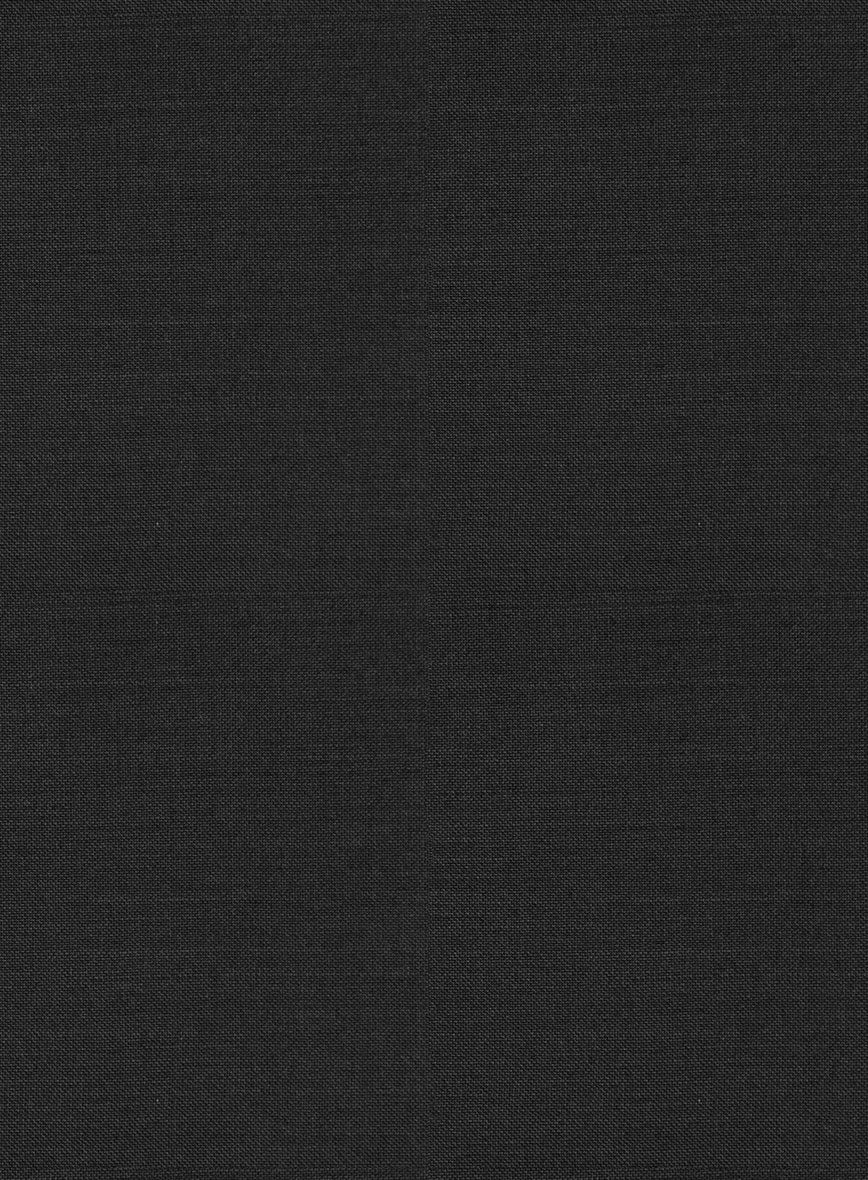 Scabal Cosmopolitan Black Wool Suit - Image 6