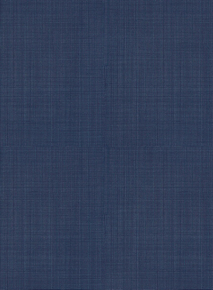 Scabal Cosmopolitan Nailhead Blue Wool Jacket - Image 2