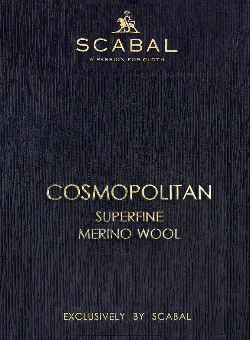 Scabal Cosmopolitan Prince Light Blue Wool Jacket - Image 3
