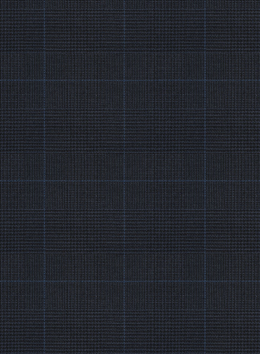 Scabal Cosmopolitan Prince Navy Blue Wool Jacket - Image 2