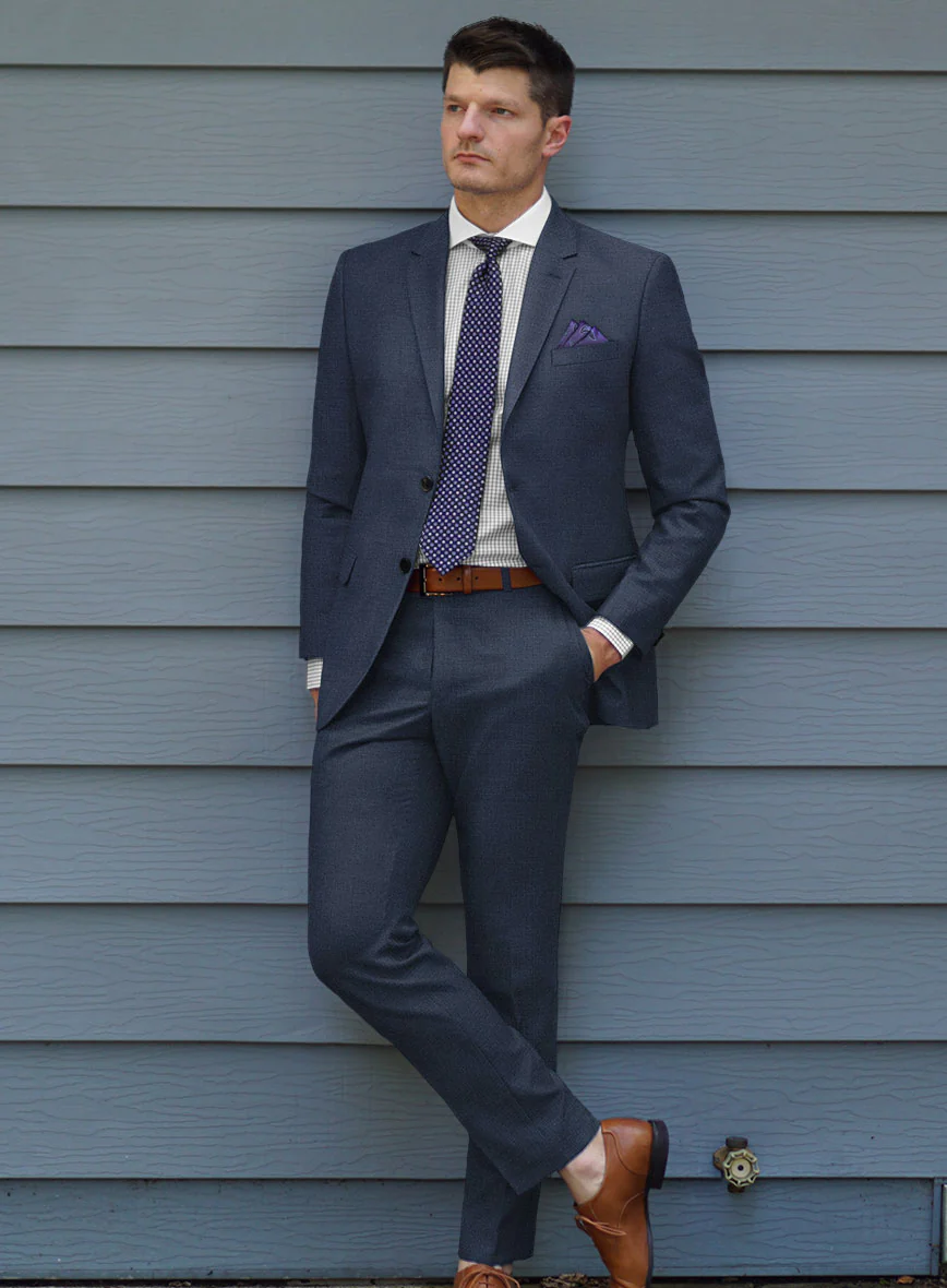 Scabal Cosmopolitan Royal Blue Wool Suit - Image 2