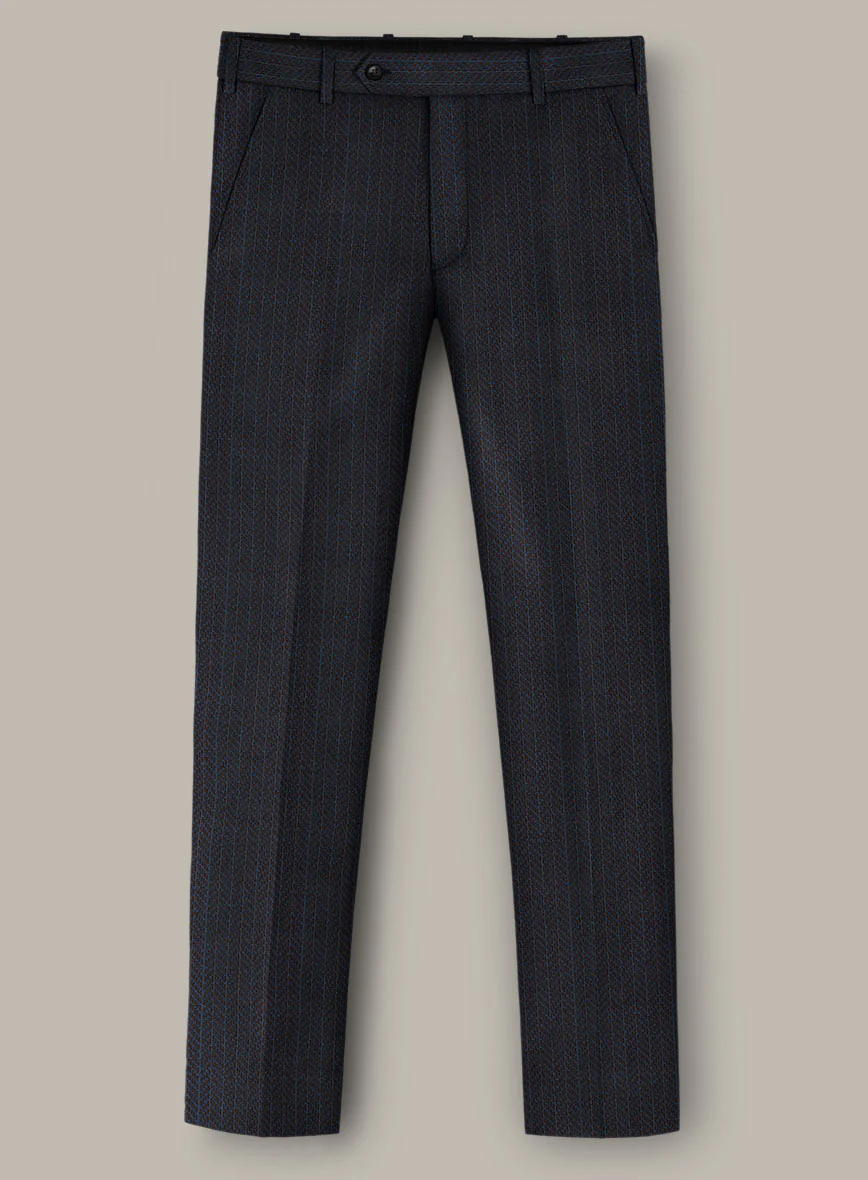 Scabal Dali Cipher Weave Wool Cashmere Pants - Image 2