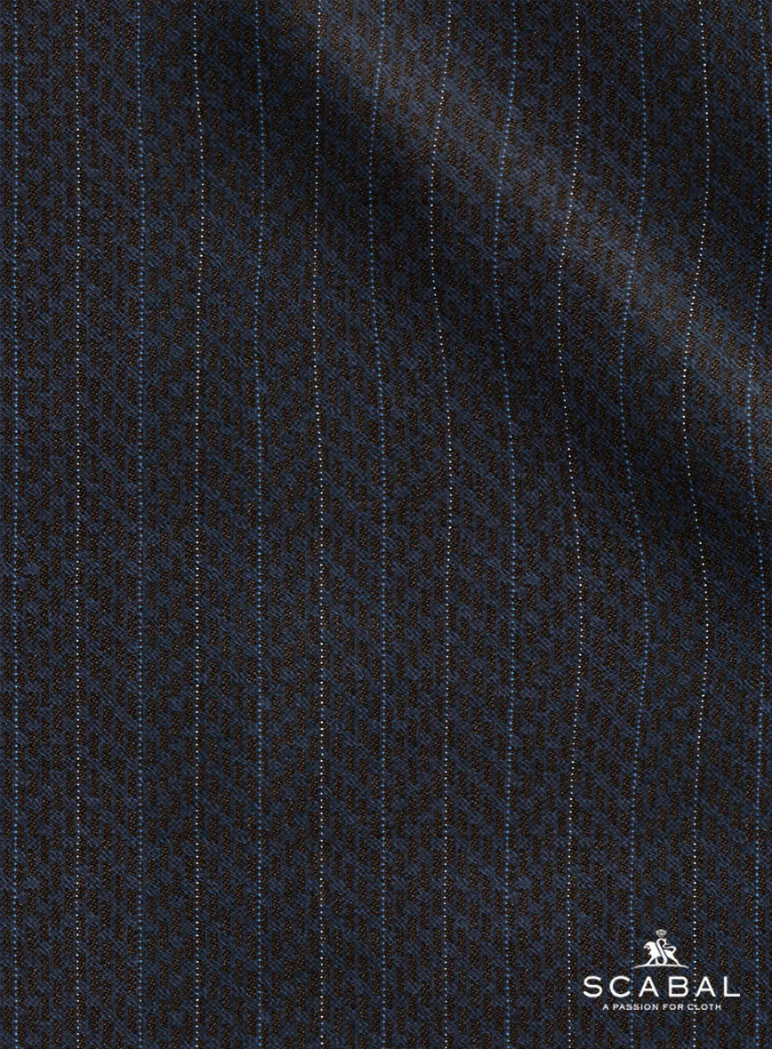 Scabal Dali Cipher Weave Wool Cashmere Pants - Image 4