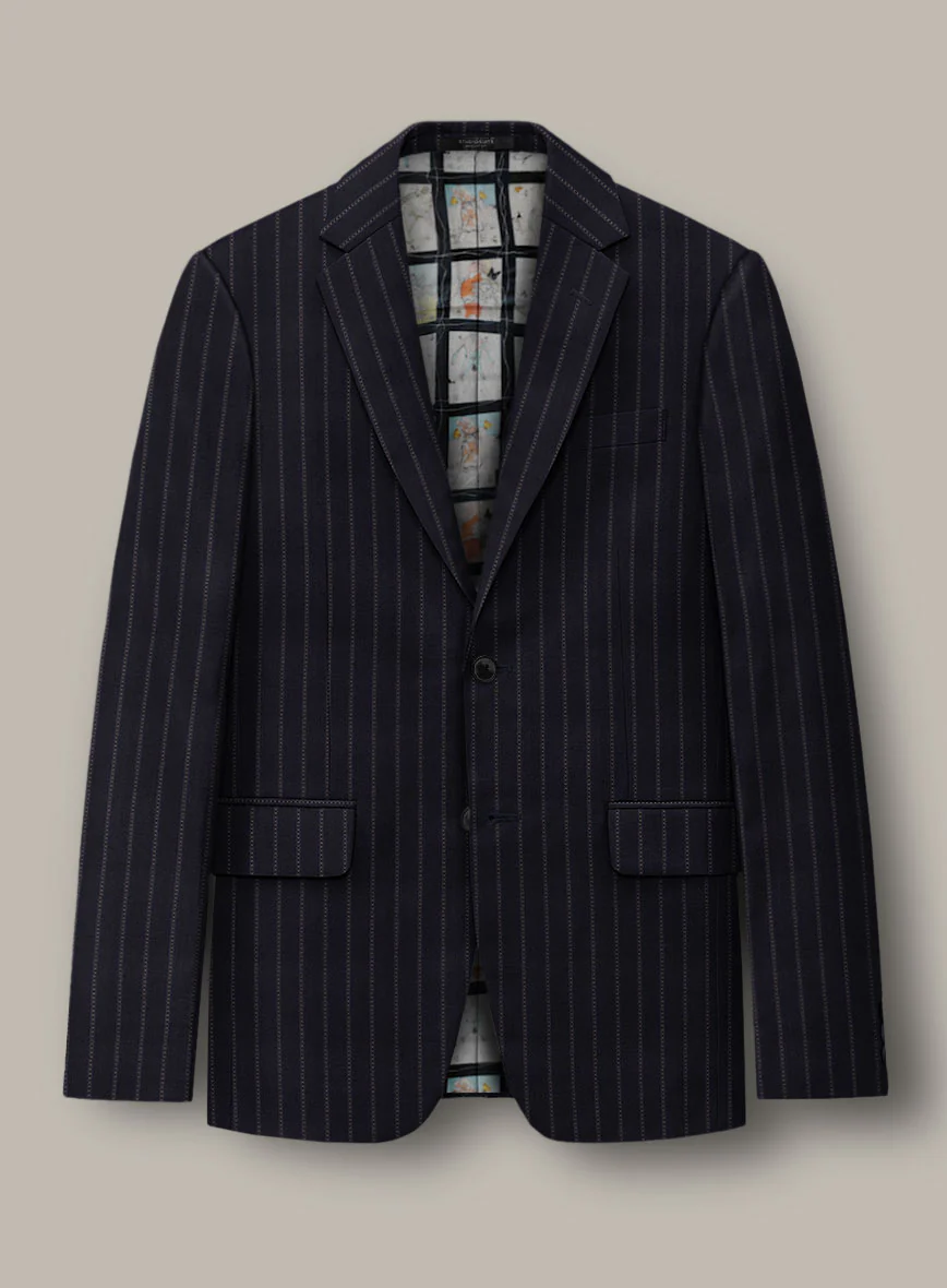 Scabal Dali Godiva Herringbone Wool Cashmere Suit - Image 2