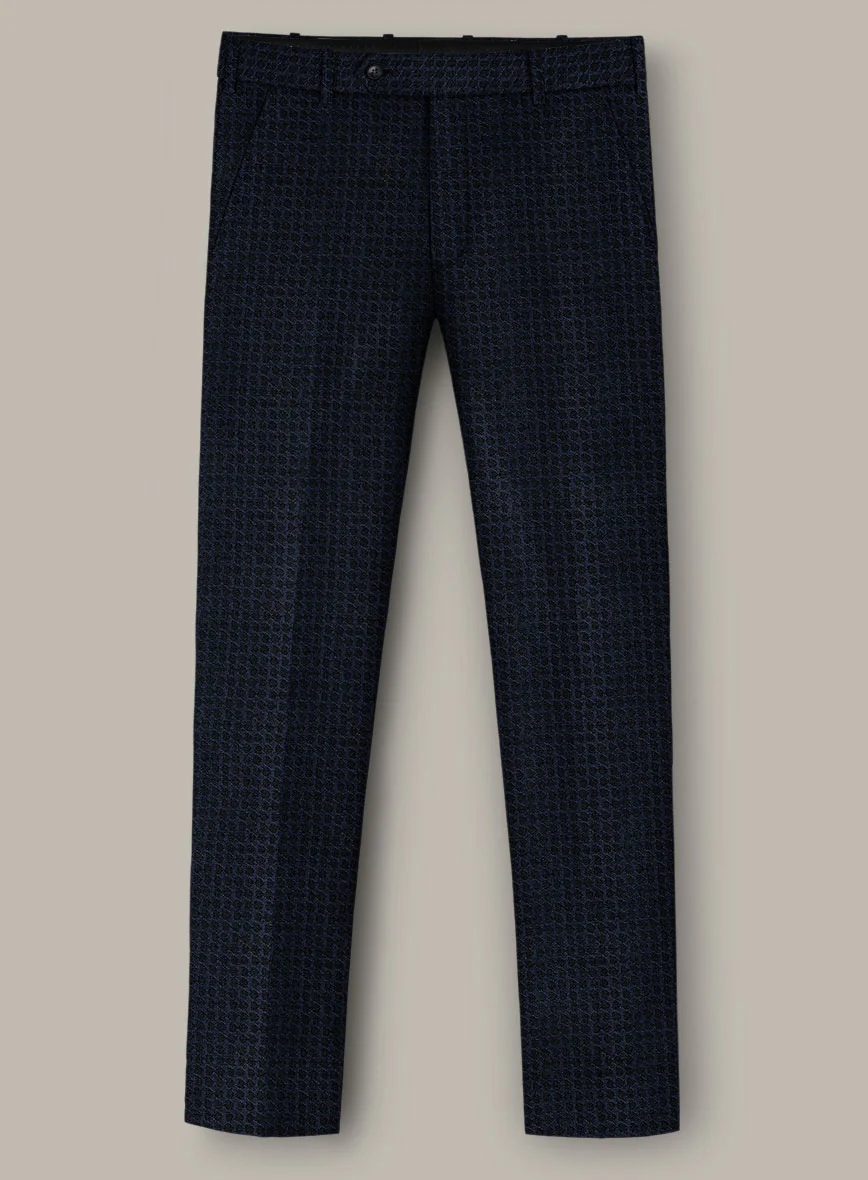 Scabal Dali Spatial Oval Weave Wool Cashmere Suit - Image 6