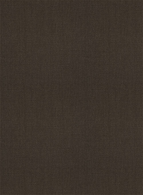Scabal Dark Brown Wool Suit - Image 2