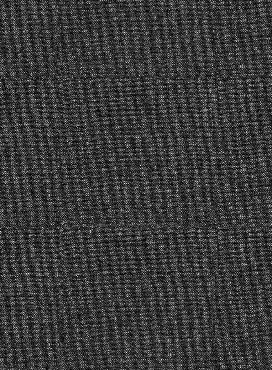 Scabal Dark Charcoal Wool Jacket - Image 2