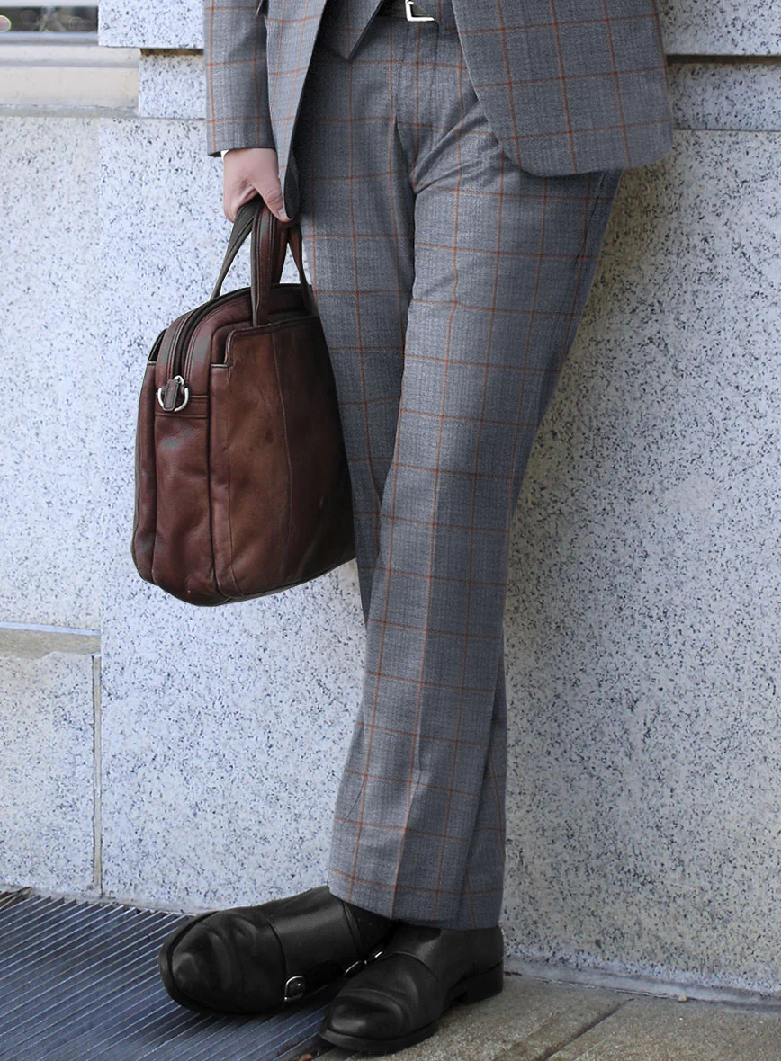 Scabal Dusk Blue Wool Suit - Image 4