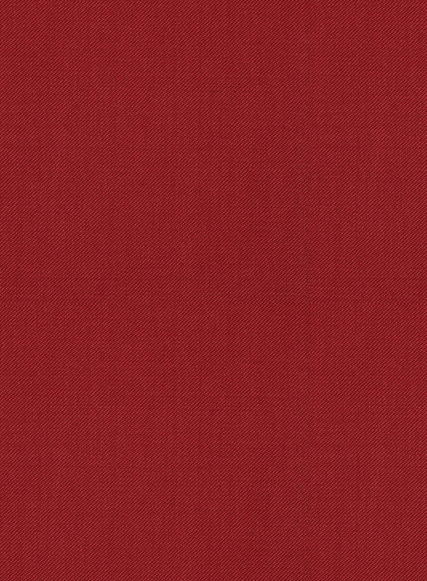 Scabal Ed Red Wool Jacket - Image 3