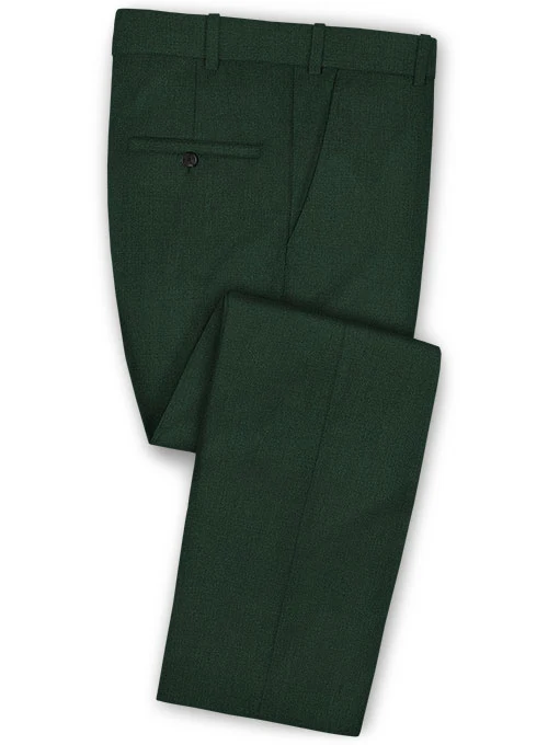 Scabal Forest Green Wool Suit - Image 3