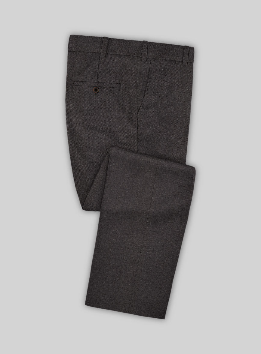 Scabal Gaci Brown Wool Suit - Image 6