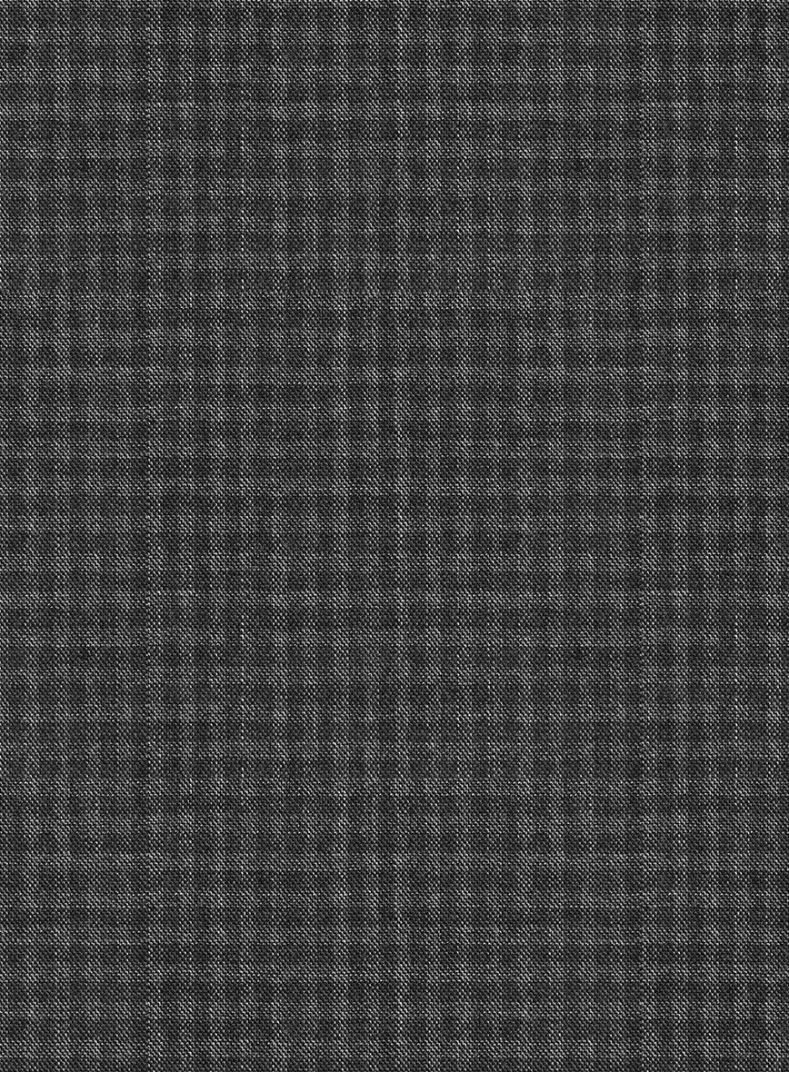Scabal Guroa Black Wool Jacket - Image 2