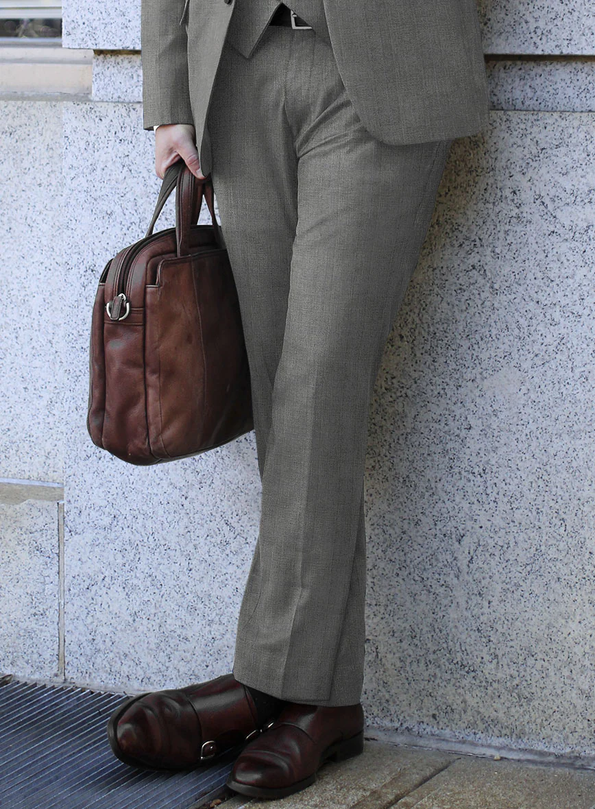Scabal Hidal Checks Gray Wool Suit - Image 6