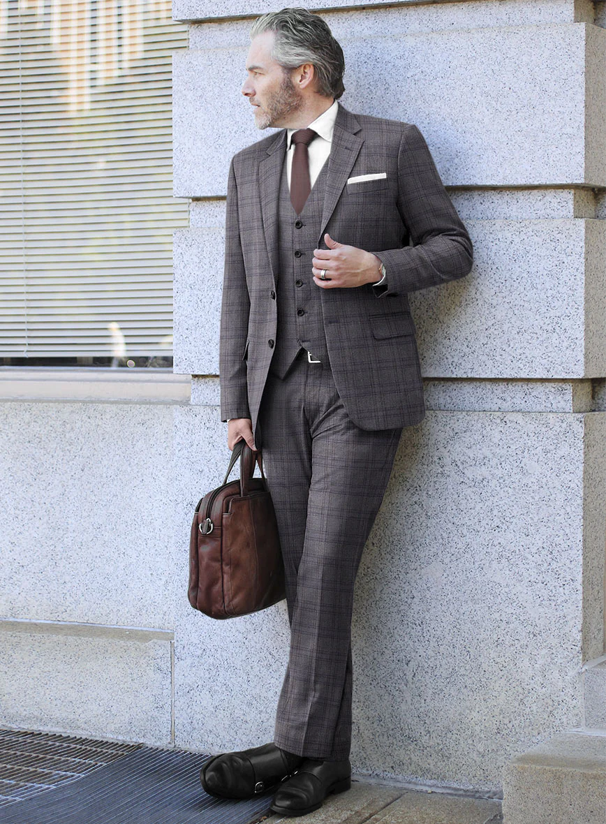 Scabal Bond Blue Wool Suit - Image 2