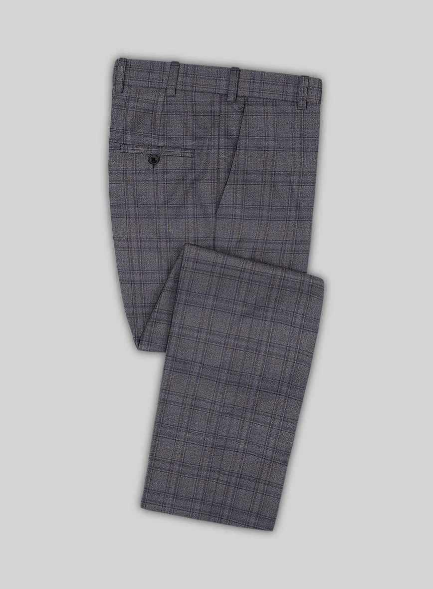 Scabal Bond Blue Wool Suit - Image 5