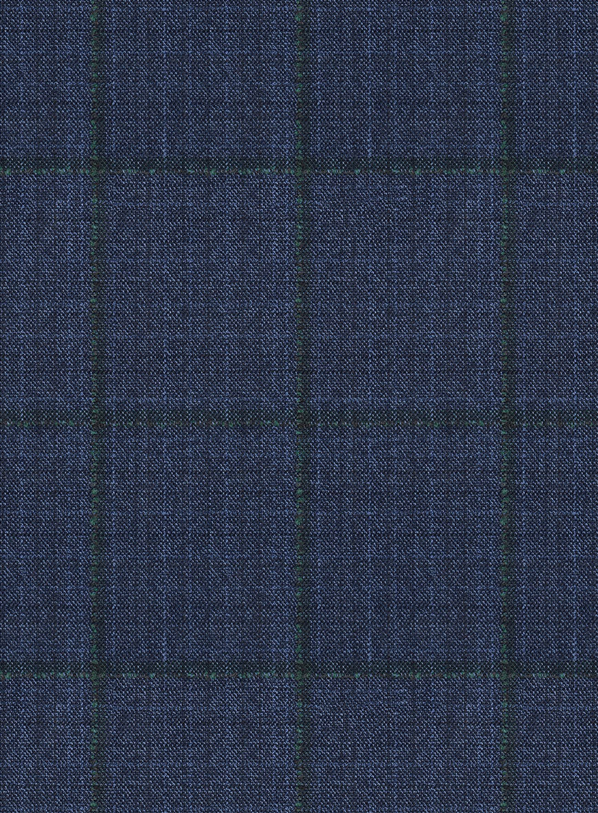 Scabal Dark Sapphire Blue Wool Jacket - Image 2