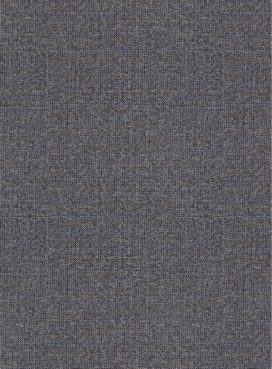 Scabal Marble Blue Wool Pants - Image 3
