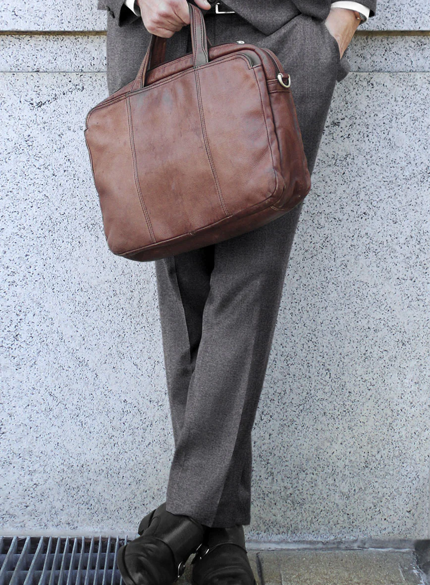 Scabal Marble Blue Wool Suit - Image 4