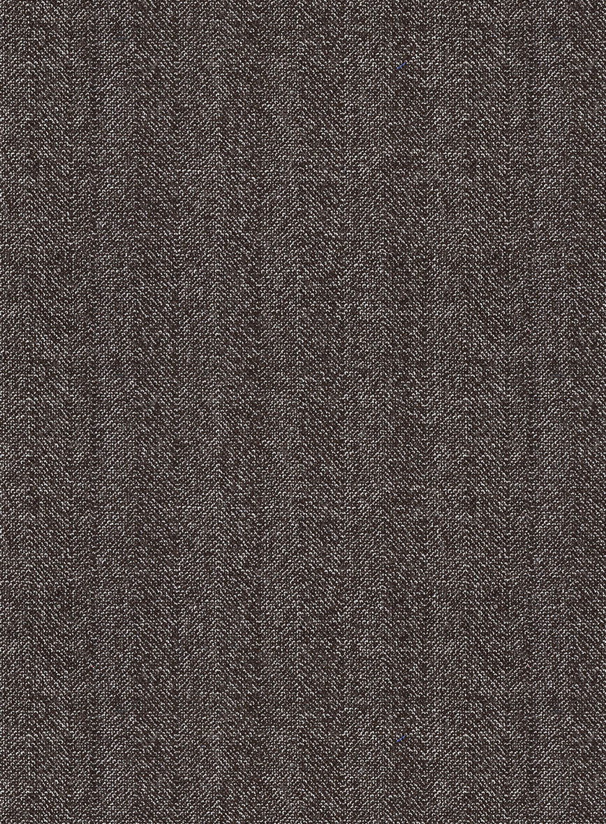 Scabal Mocha Brown Wool Suit - Image 6