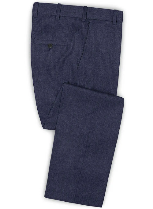 Scabal Indigo Wool Suit - Image 4