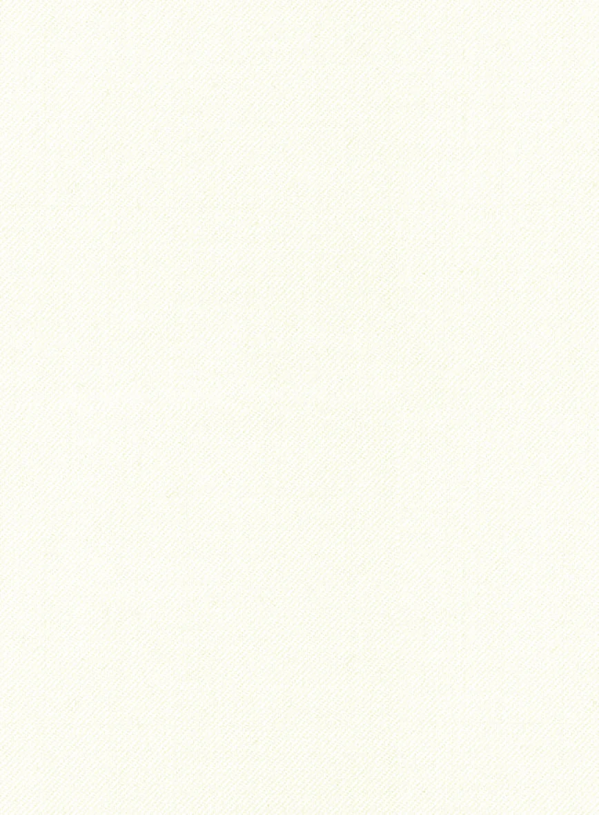 Scabal Ivory Wool Jacket - Image 3