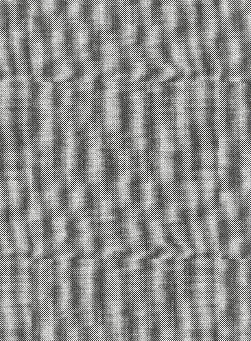 Scabal Jacobi Twill Gray Wool Pants - Image 3