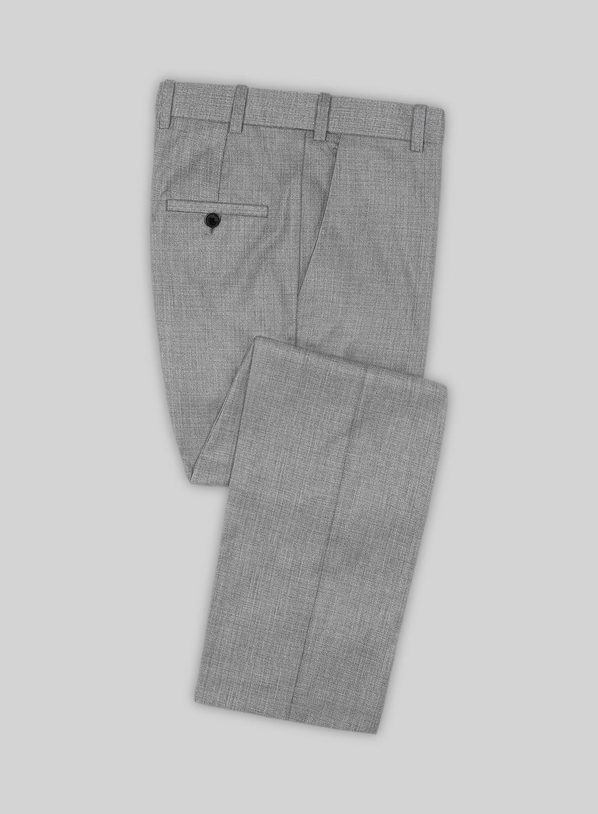 Scabal Jacobi Twill Gray Wool Suit - Image 6