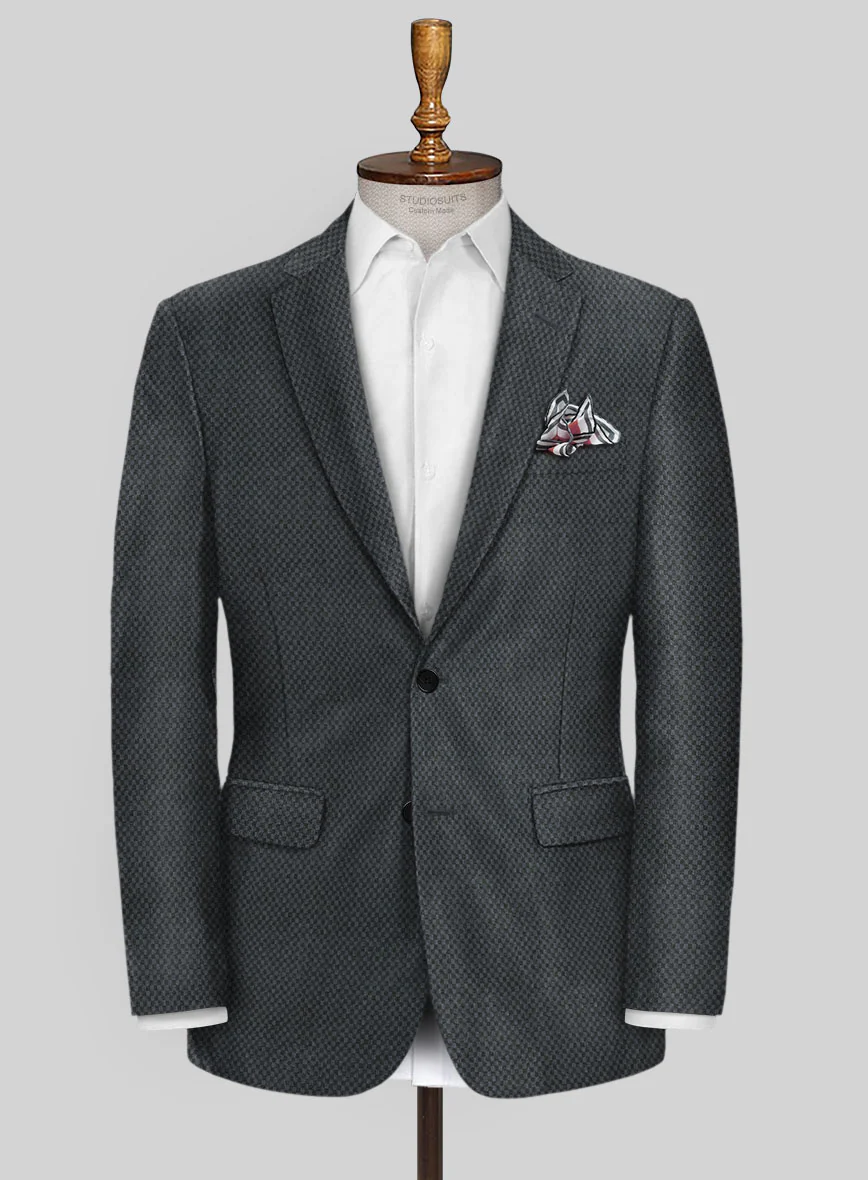 Scabal Londoner Abran Gray Wool Suit - Image 3