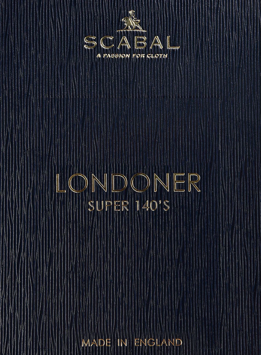Scabal Londoner Dark Teal Wool Jacket - Image 3