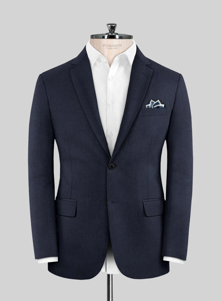 Scabal Londoner Dexi Blue Wool Suit - Image 3