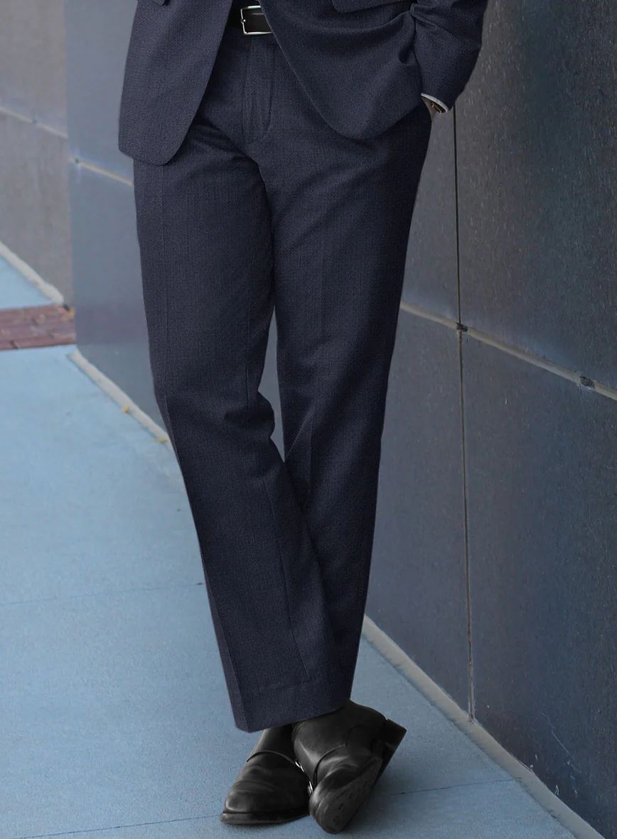 Scabal Londoner Dexi Blue Wool Suit - Image 4