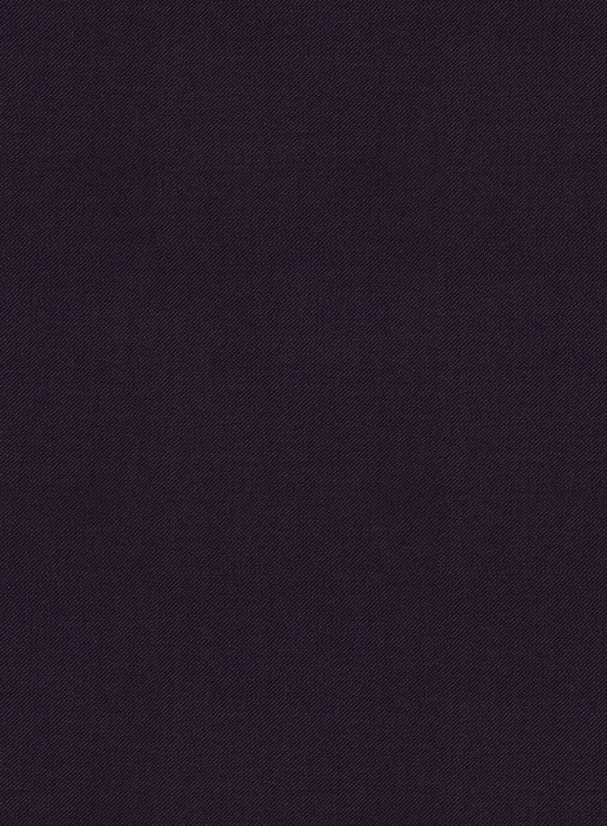 Scabal Londoner Eggplant Wool Suit - Image 6