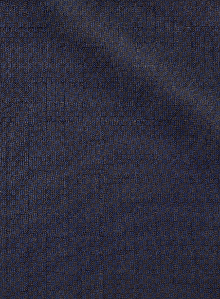 Scabal Londoner Gallo Blue Wool Jacket - Image 2