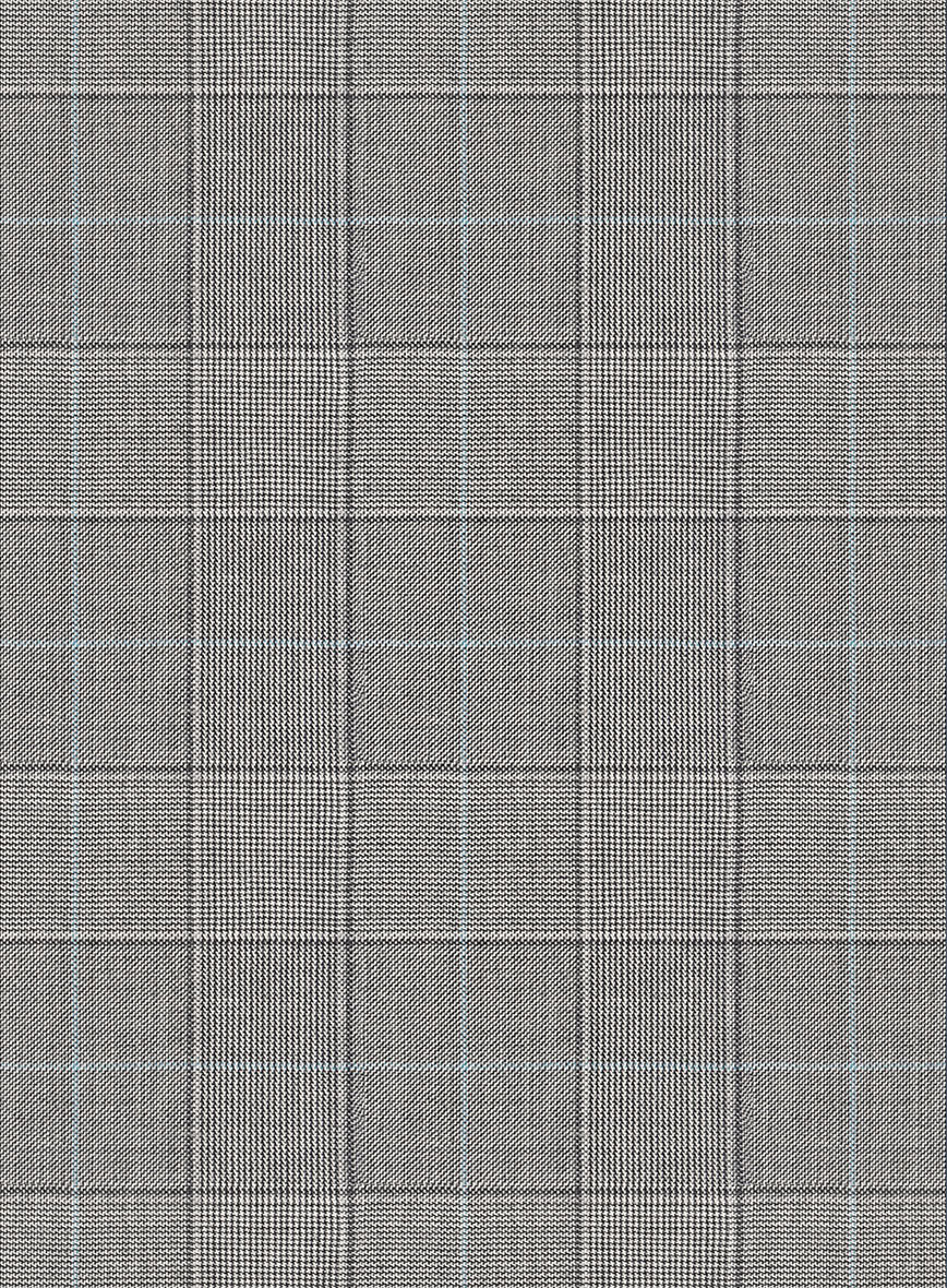 Scabal Londoner Glen Gray Wool Suit - Image 6