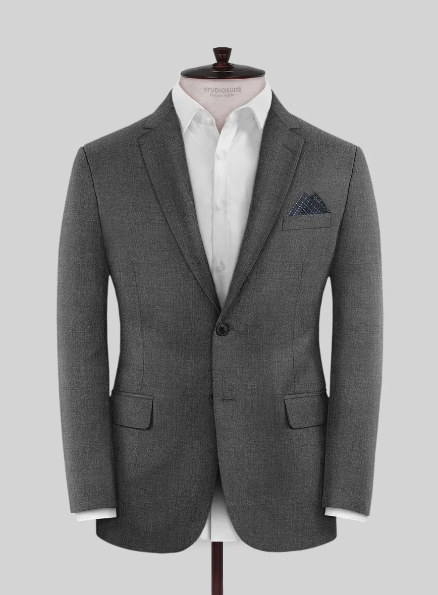 Scabal Londoner Gray Wool Suit - Image 3