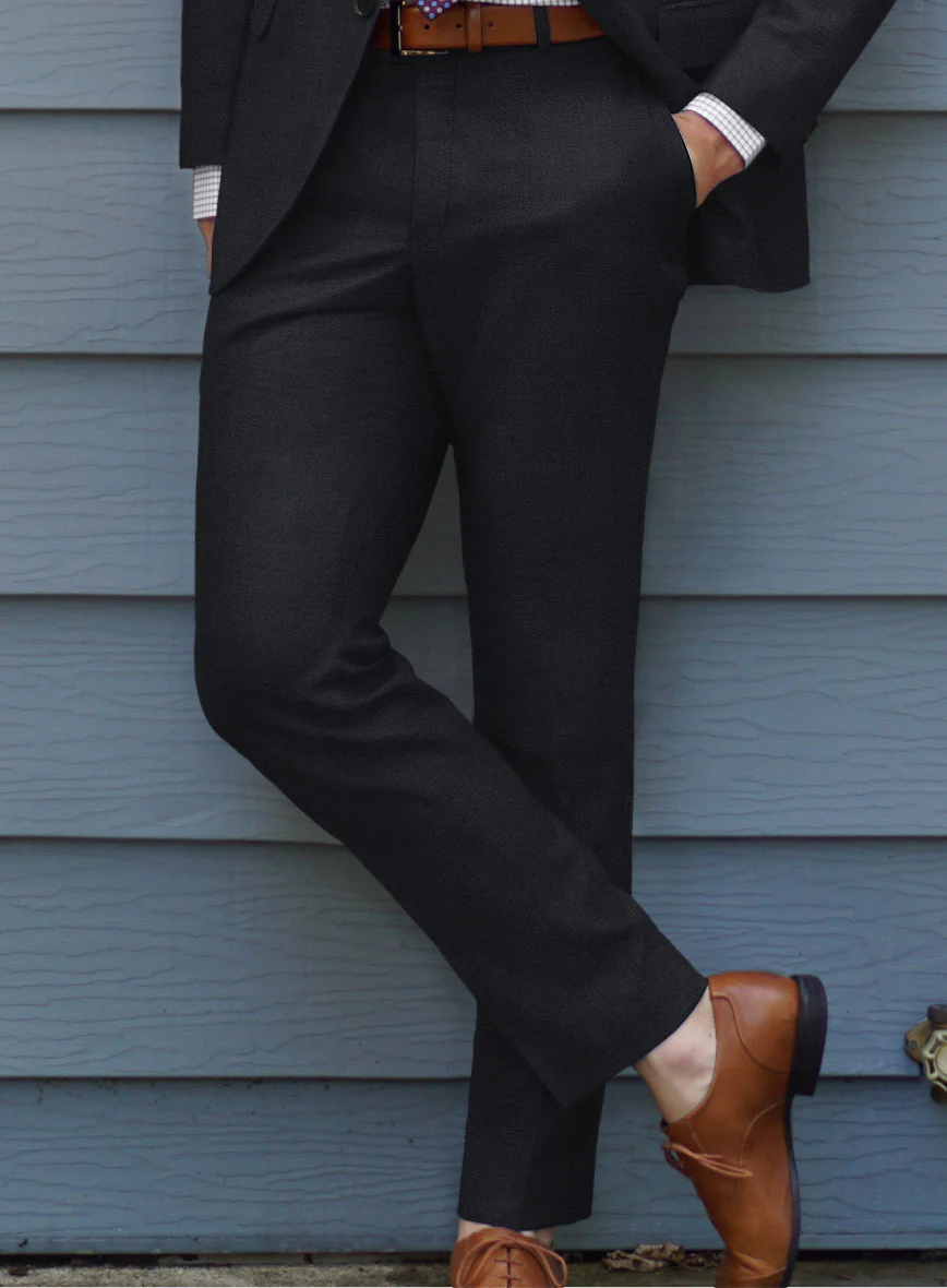 Scabal Londoner Jaguar Blue Wool Suit - Image 4