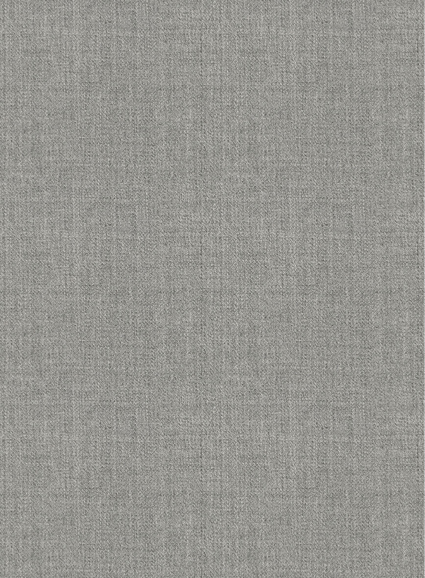 Scabal Londoner Light Gray Wool Suit - Image 6