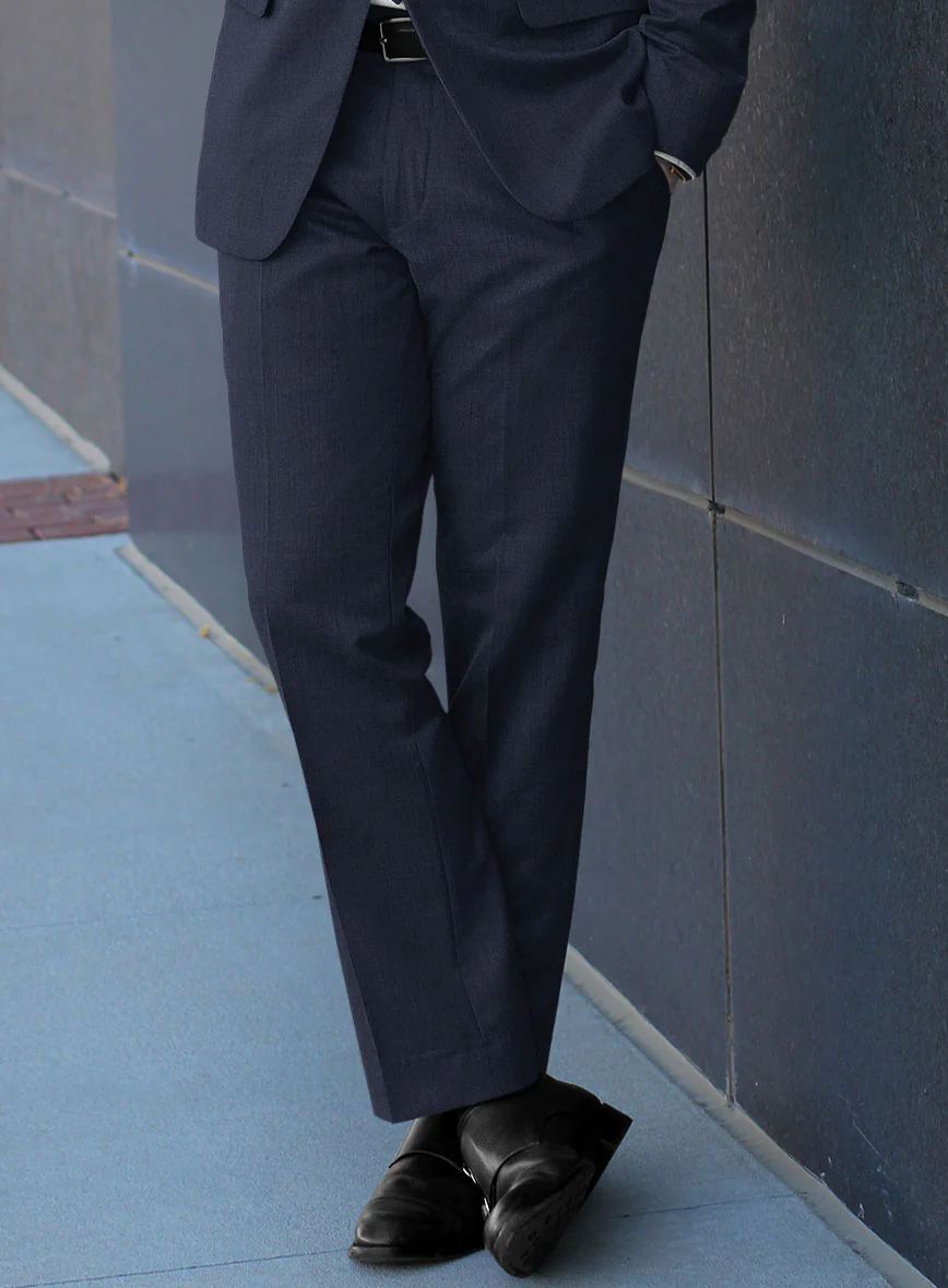 Scabal Londoner Mirage Blue Wool Suit - Image 4