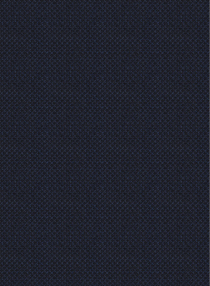 Scabal Londoner Oranti Blue Wool Pants - Image 3