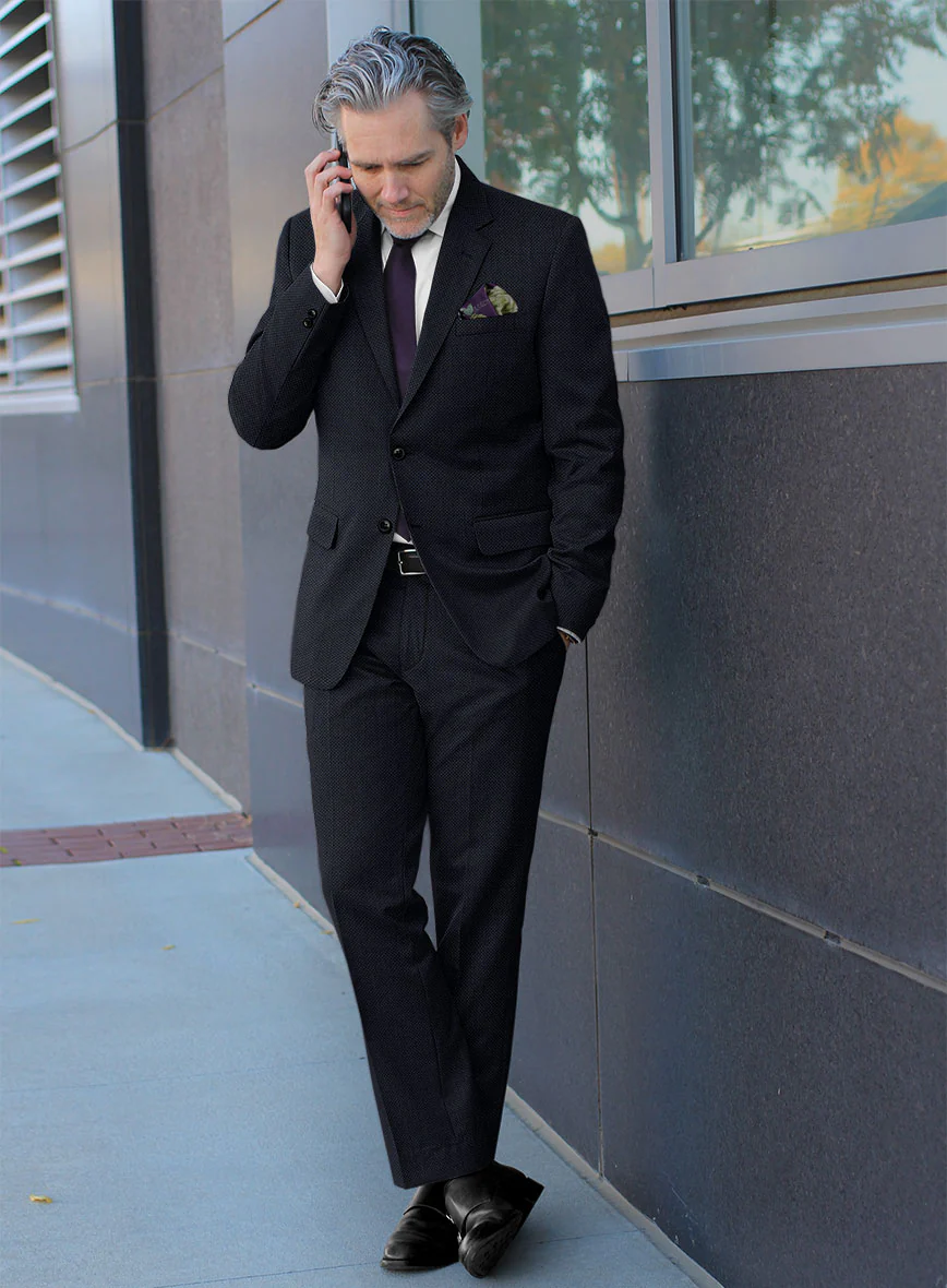 Scabal Londoner Oranti Blue Wool Suit - Image 2