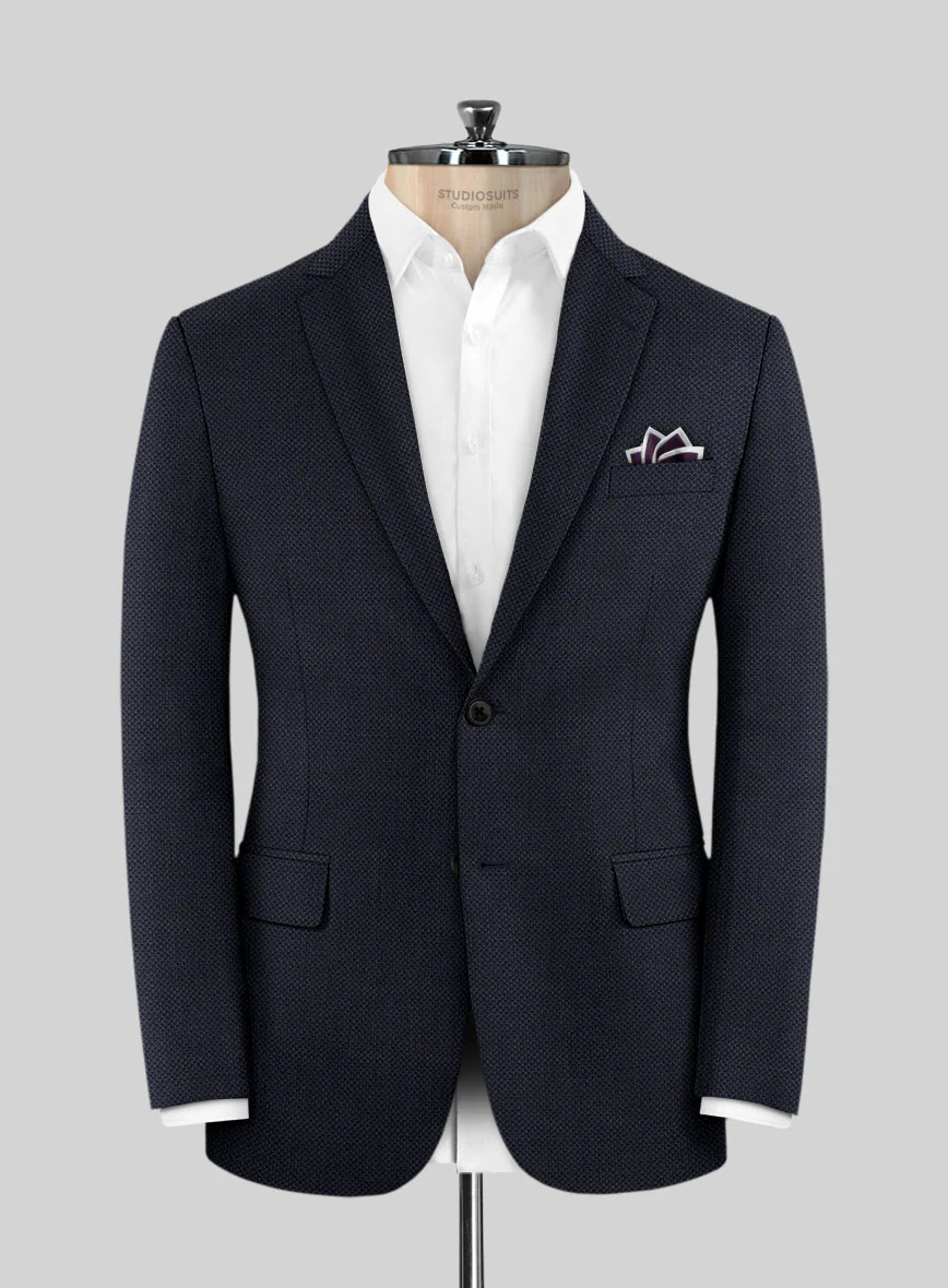 Scabal Londoner Oranti Blue Wool Suit - Image 3