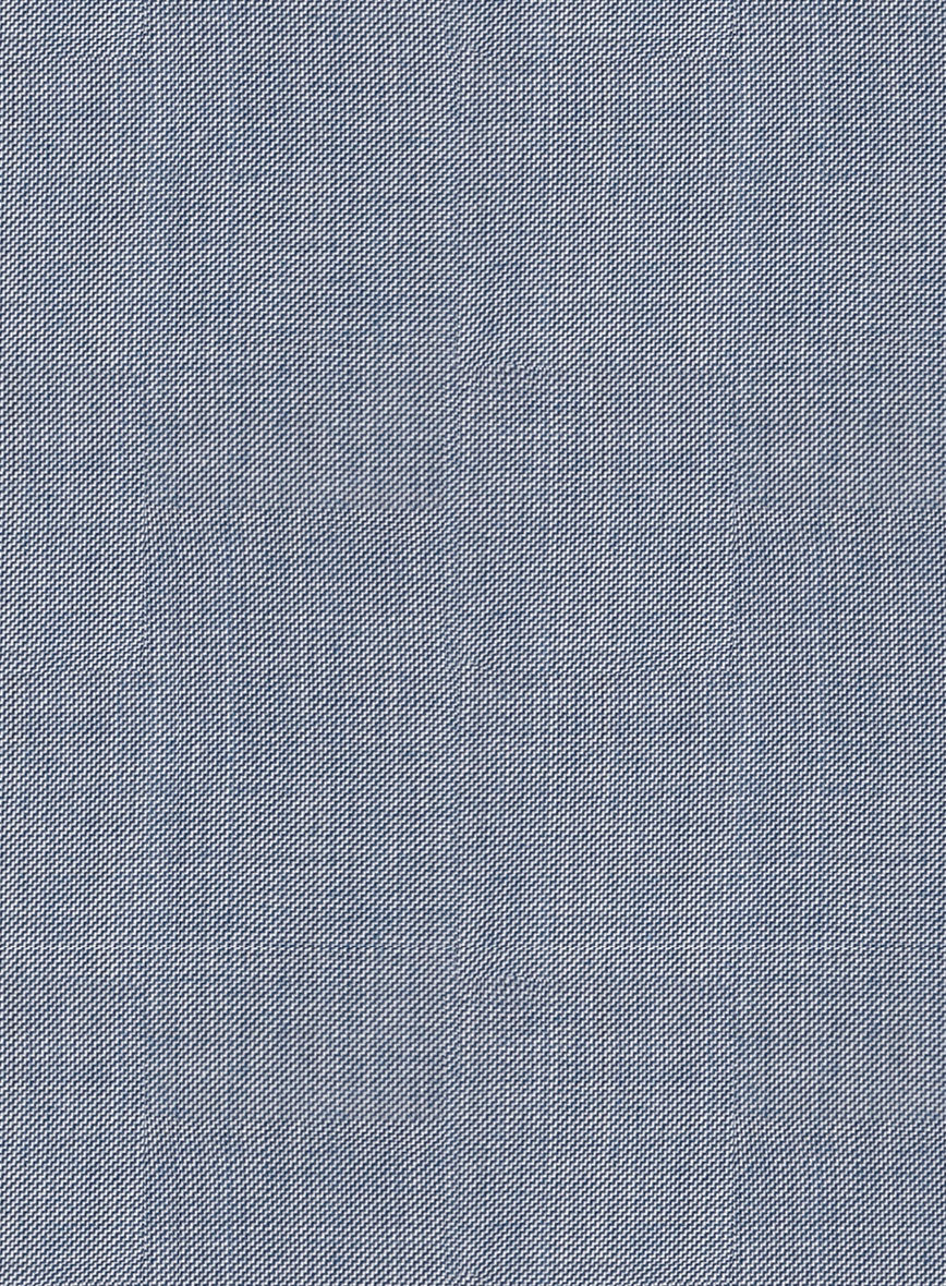 Scabal Londoner Twill Light Blue Wool Suit - Image 6