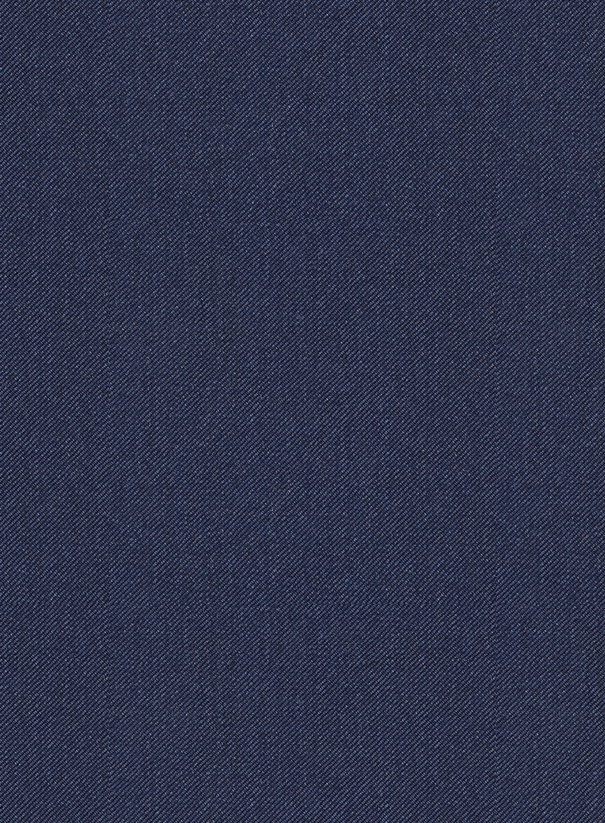 Scabal Merigo Denim Blue Wool Suit - Image 7