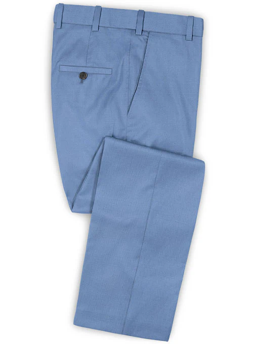 Scabal Metro Blue Wool Suit - Image 4