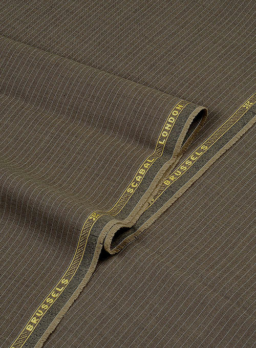 Scabal Milna Brown Wool Jacket - Image 2